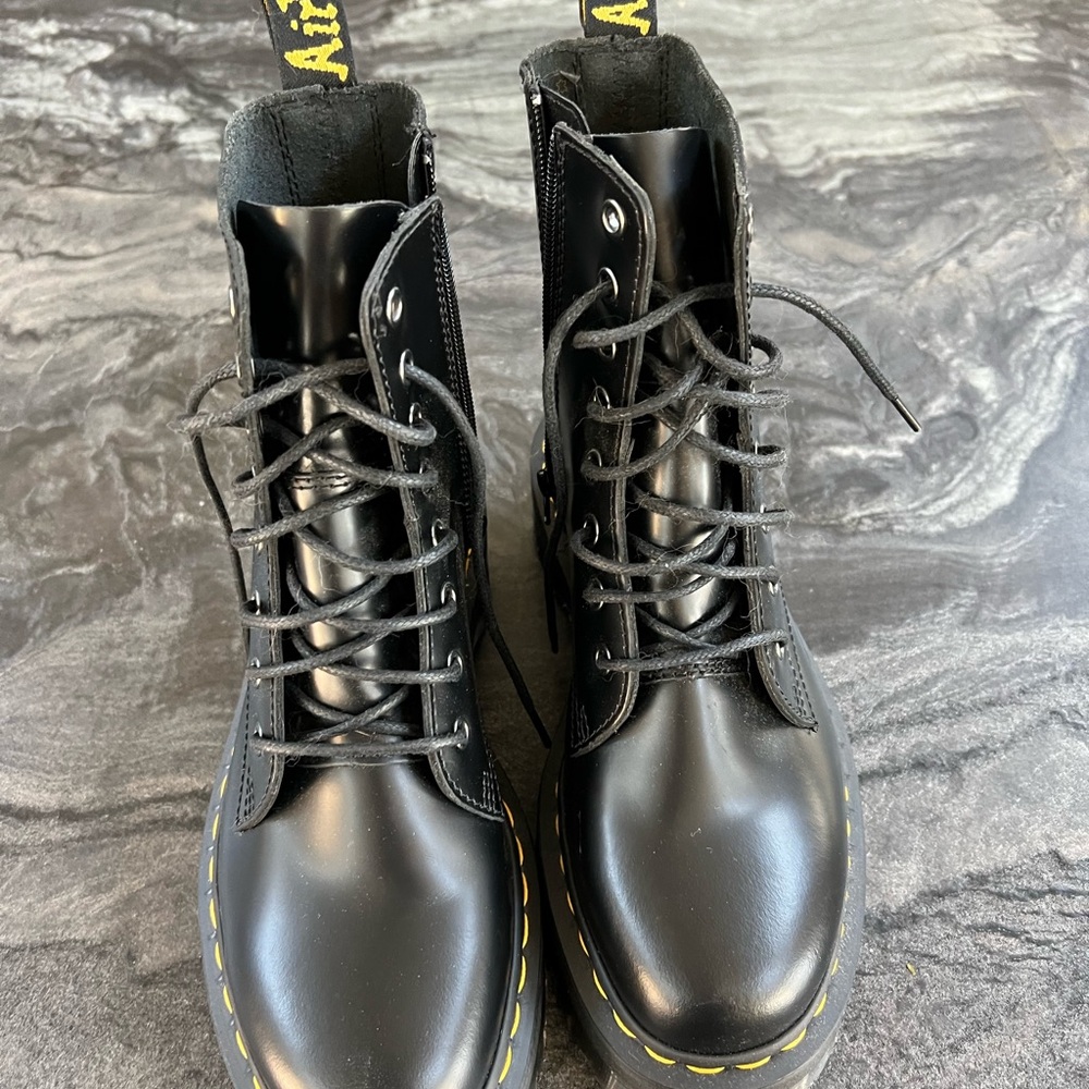 Dr. martens Jadon Platform Leather Boots